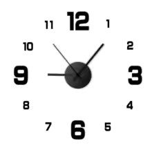 Frameless Office Clock